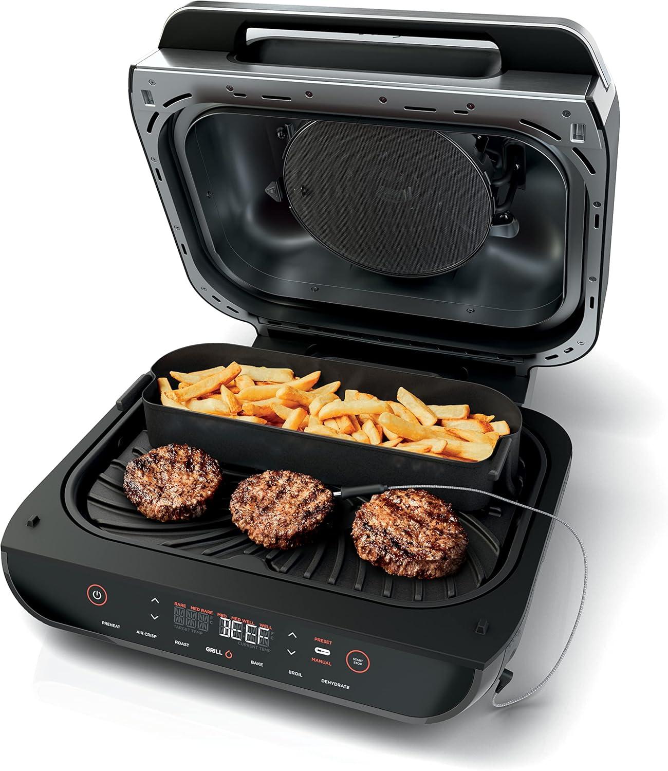 imageNinja 110HY500 XL Combo Crisper Basket 2Quart Capacity Compatible with FG500 Series FG500 FG551 BG500 BG550 Black