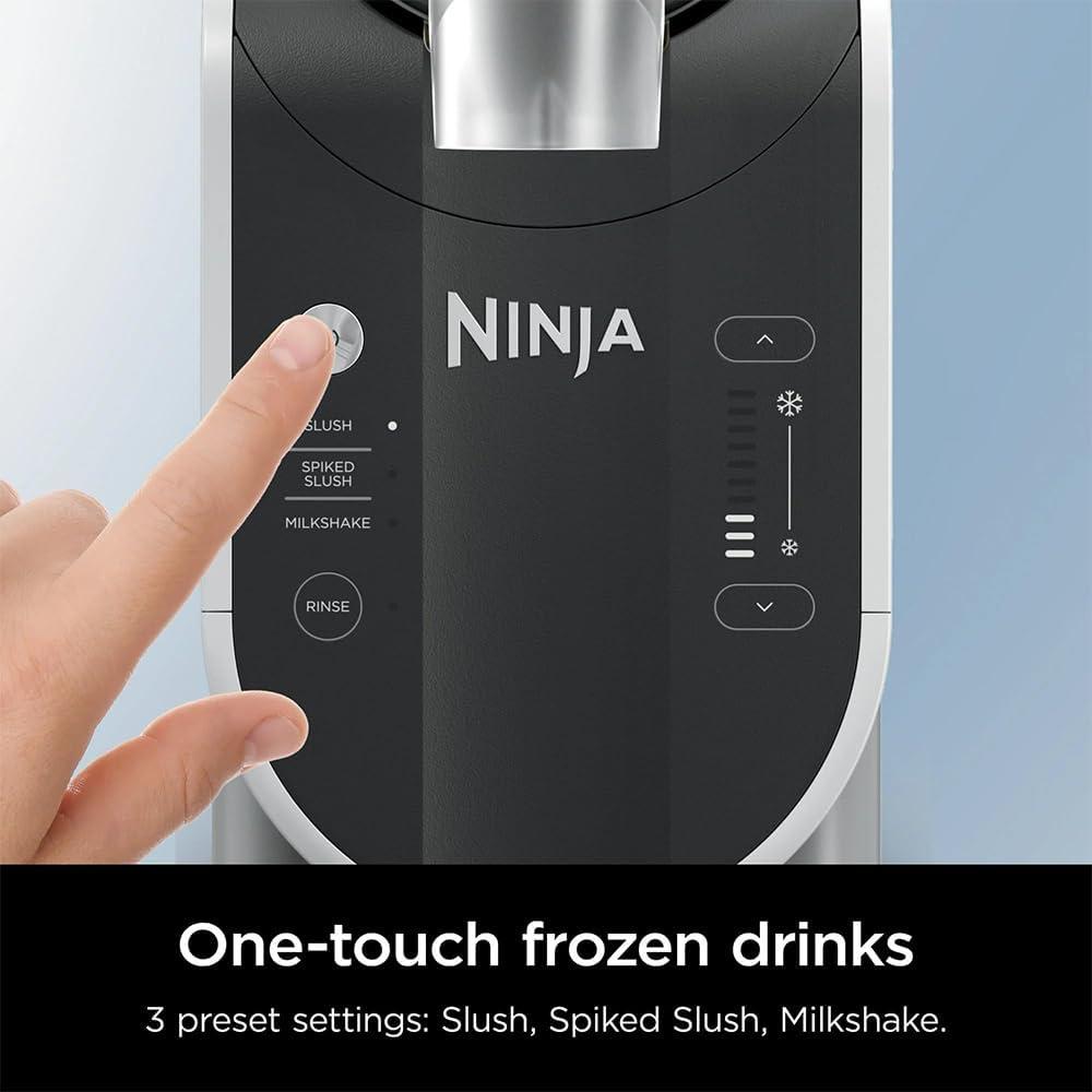 imageNinja FS300 SLUSHi 72oz Frozen Drink ampamp Slushie Machine Renewed Bundle with Ninja SLUSHi Travel Party Tote Black