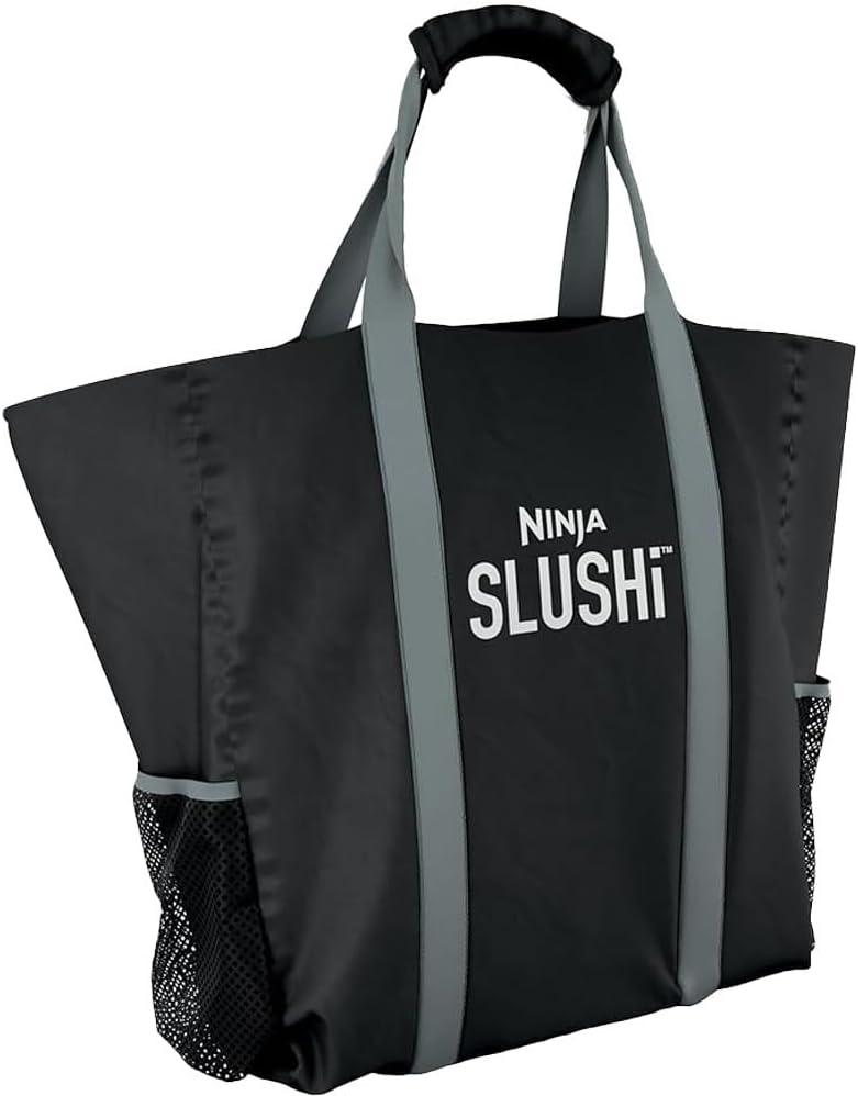 imageNinja FS300 SLUSHi 72oz Frozen Drink ampamp Slushie Machine Renewed Bundle with Ninja SLUSHi Travel Party Tote Black