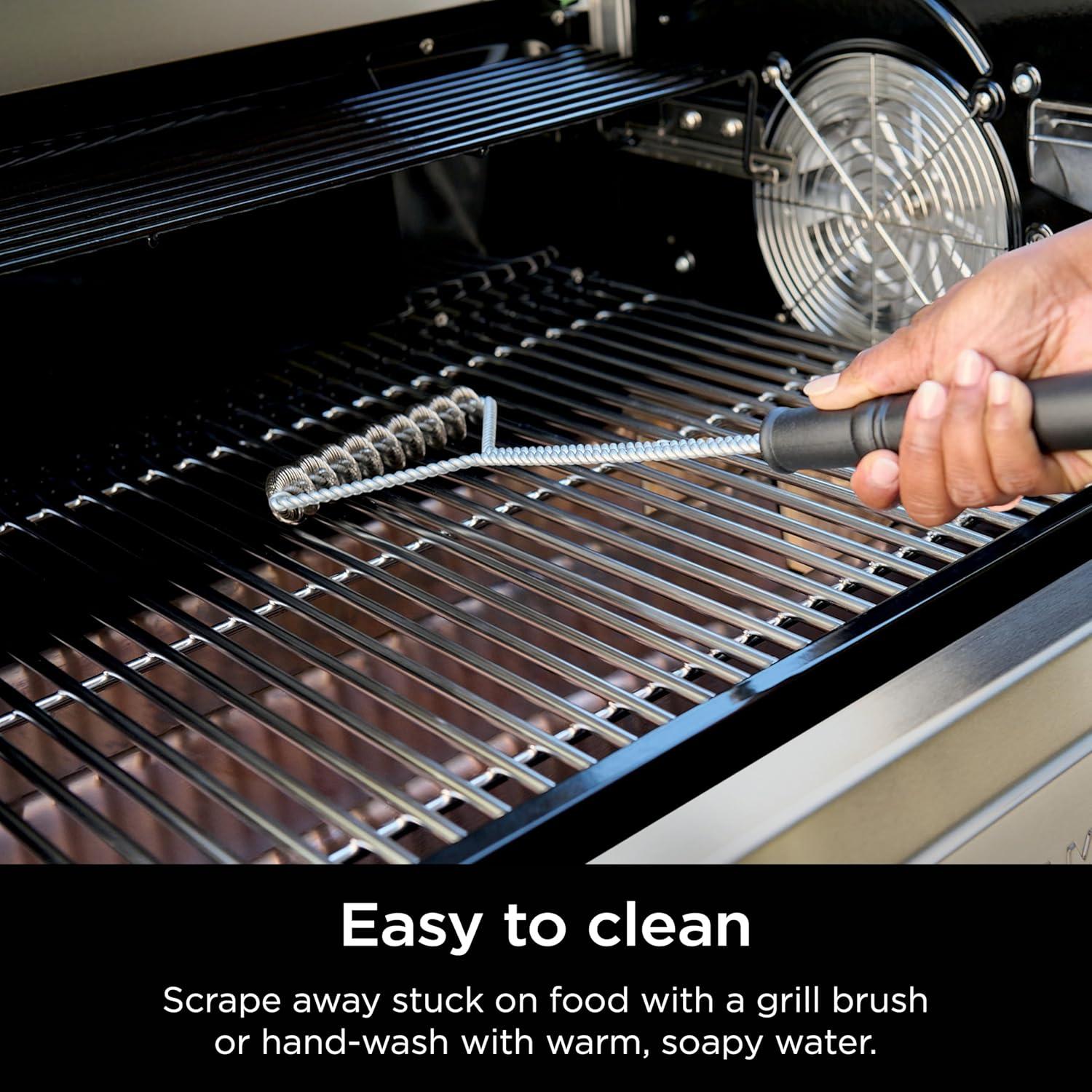 imageNinja FlexFlame Stainless Steel Grill Grates Set of 2 Durable Easy to Clean Heat Retaining Upgrade for FlexFlame XSKGRILLGRATE