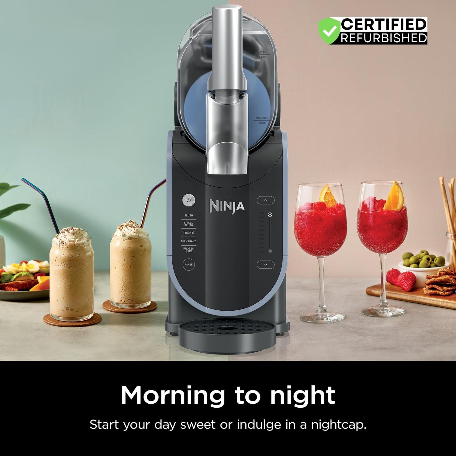 imageNinja SLUSHi 72 oz Professional Frozen Drink Maker 3 Preset Settings Slushie Machine Renewed88 oz 5 Presets