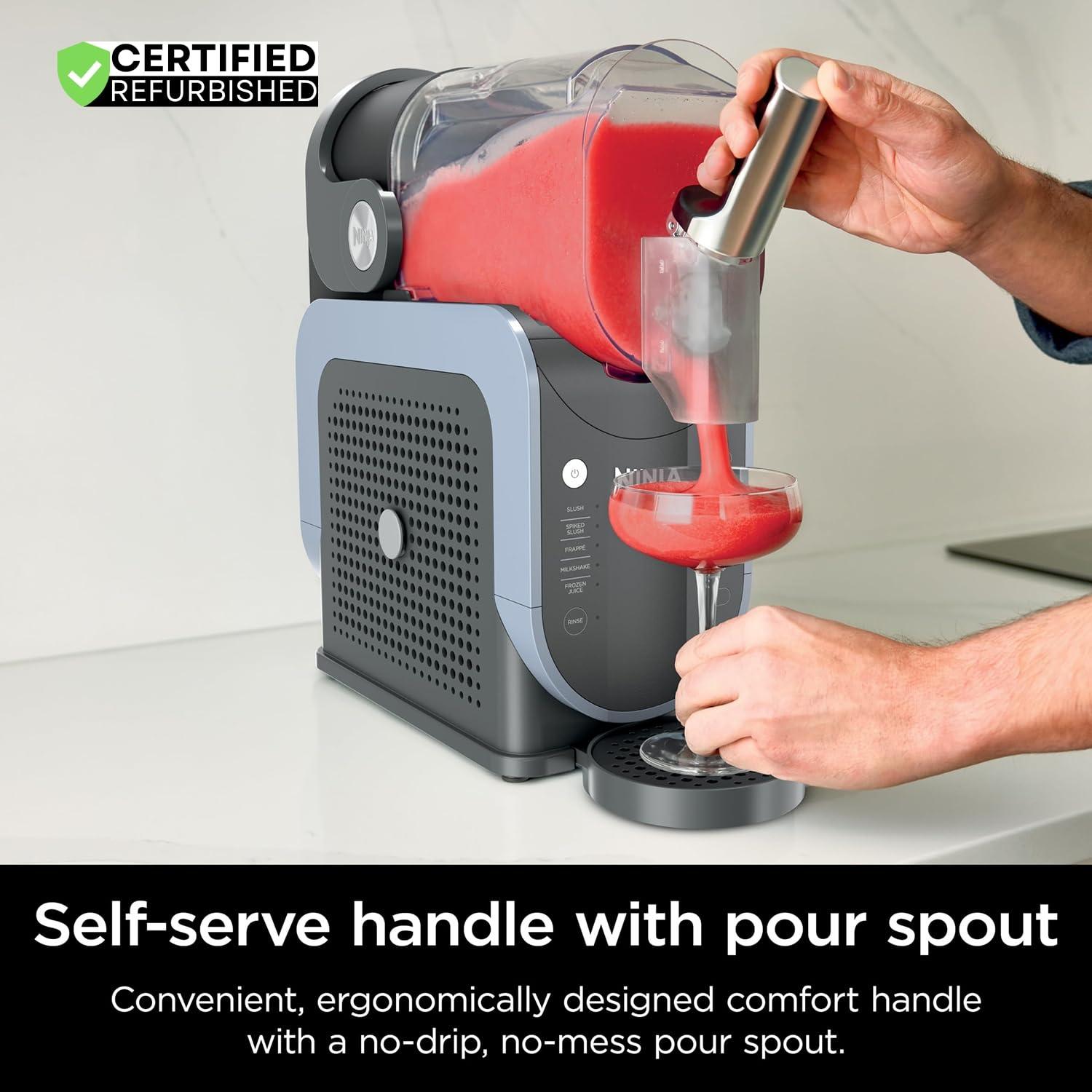 imageNinja SLUSHi 72 oz Professional Frozen Drink Maker 3 Preset Settings Slushie Machine Renewed88 oz 5 Presets