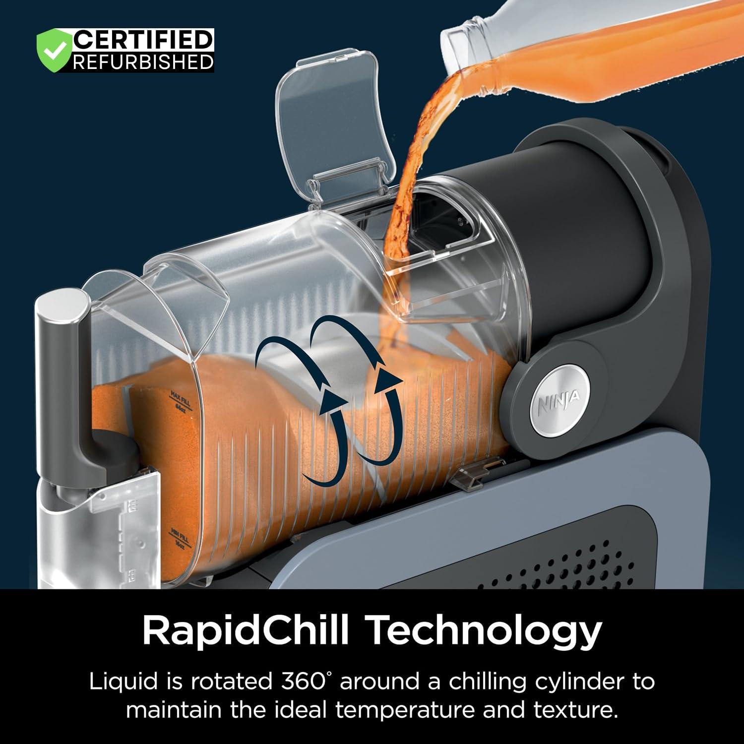 imageNinja SLUSHi 72 oz Professional Frozen Drink Maker 3 Preset Settings Slushie Machine Renewed88 oz 5 Presets