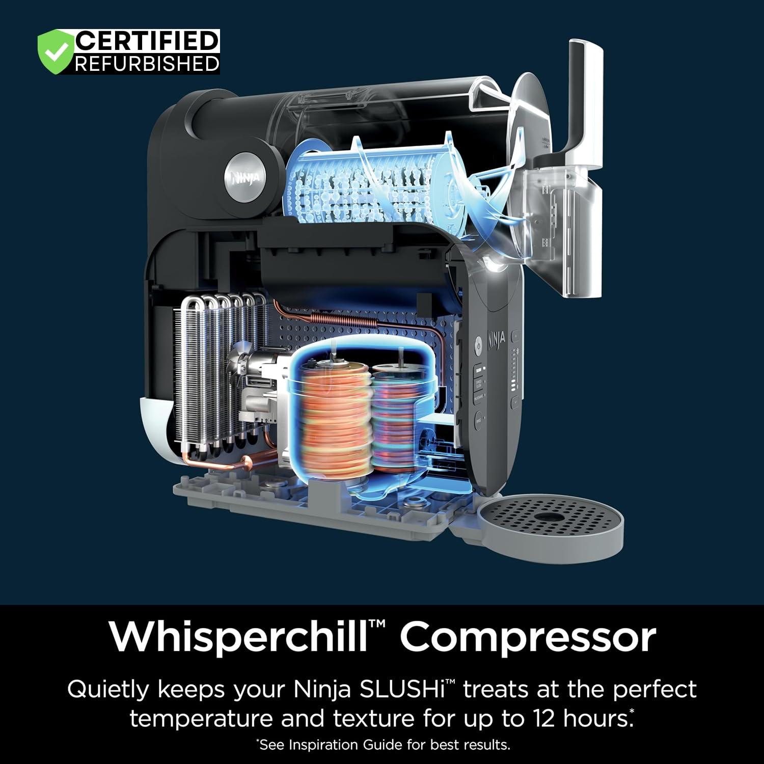 imageNinja SLUSHi 72 oz Professional Frozen Drink Maker 3 Preset Settings Slushie Machine Renewed88 oz 5 Presets