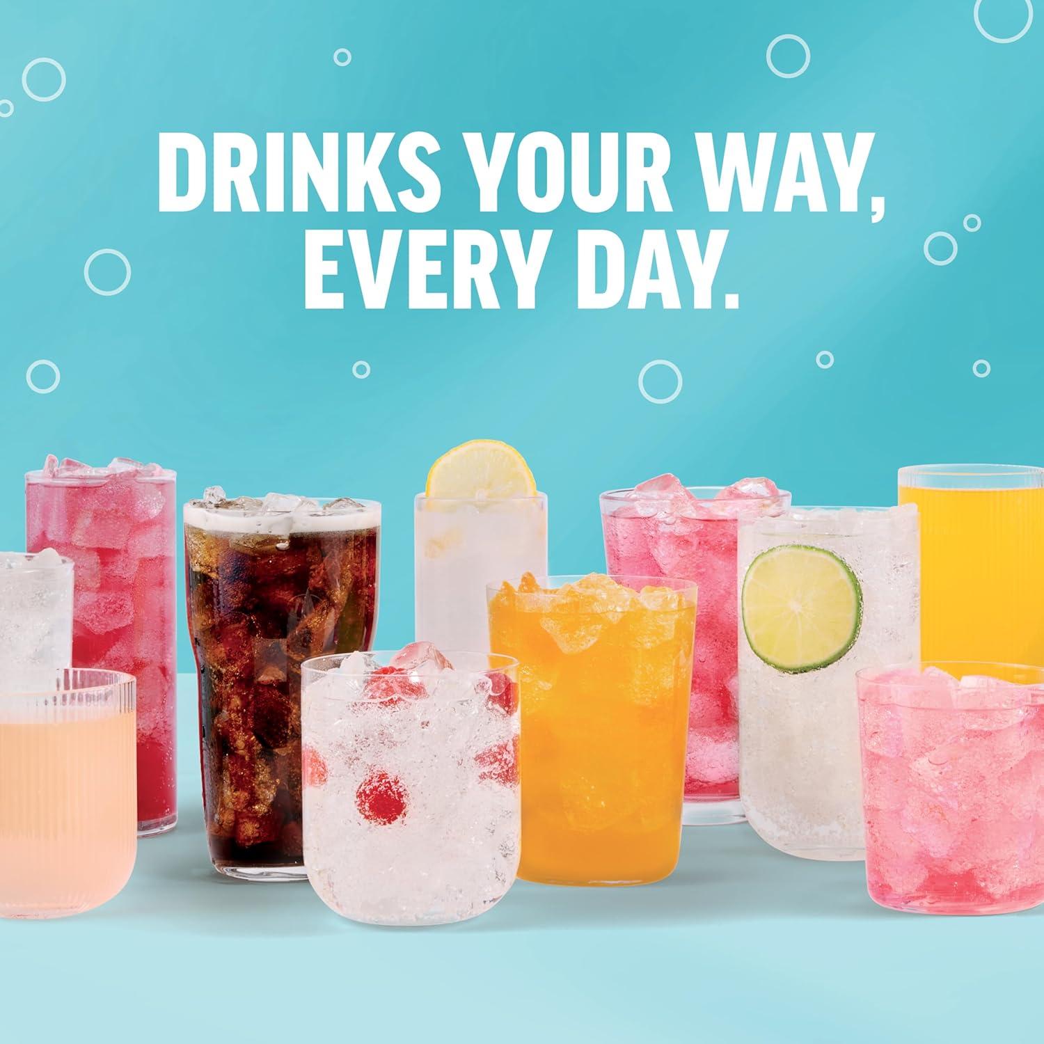 imageNinja Thirsti Flavored Water Drops FRUITI CHILL Orange Bold Fruit Flavor Sparkling or Still Zero Calories Zero Sugar Makes 17 12oz drinks 3 Pack WCFOTNGAMWatermelon Lime