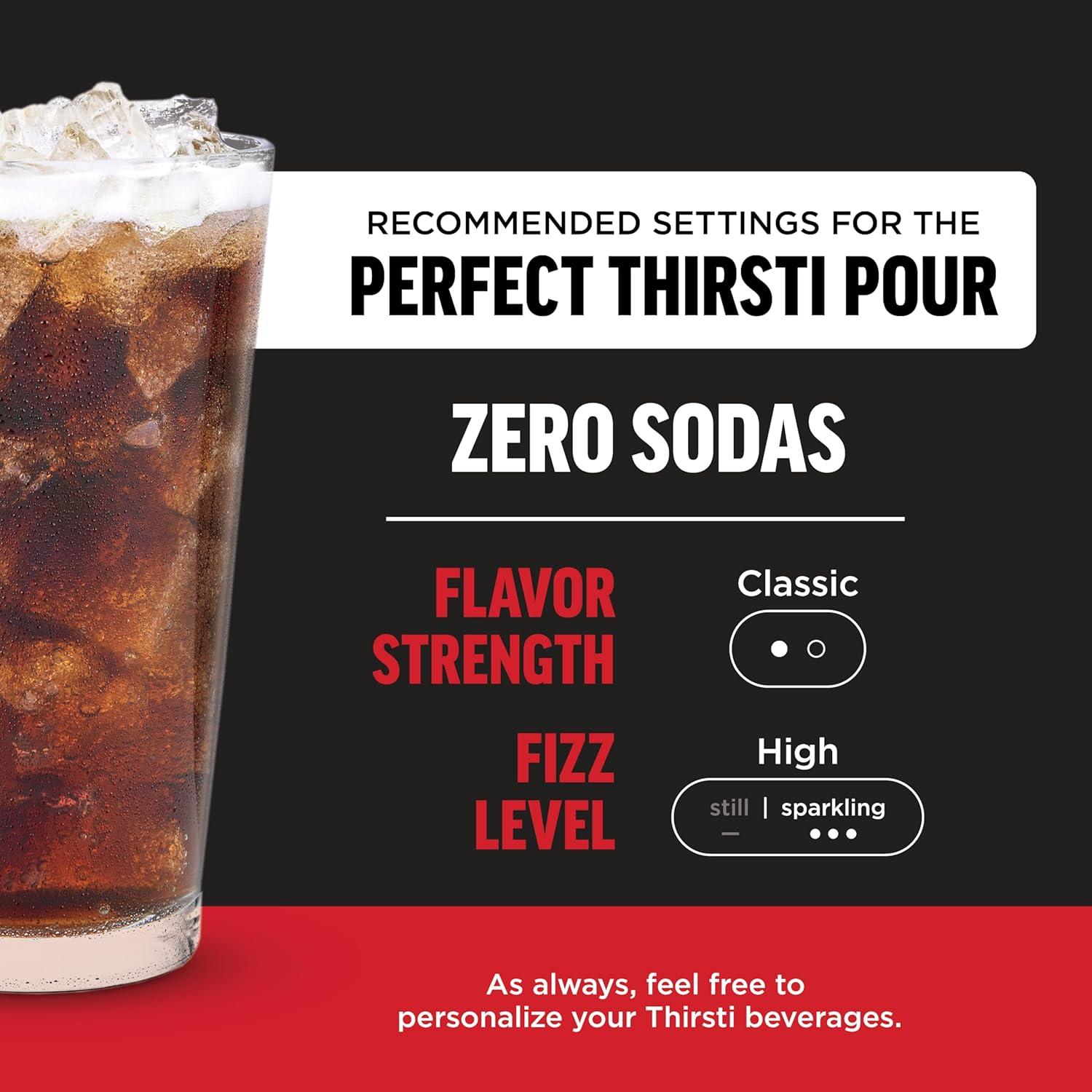 imageNinja Thirsti Flavored Water Drops ZERO SODA Dr Thirsti Classic Soda Flavors Sparkling or Still Zero Calories Zero Sugar Makes 17 12oz drinks 3 Pack WCFDRPPAMDr Thirsti