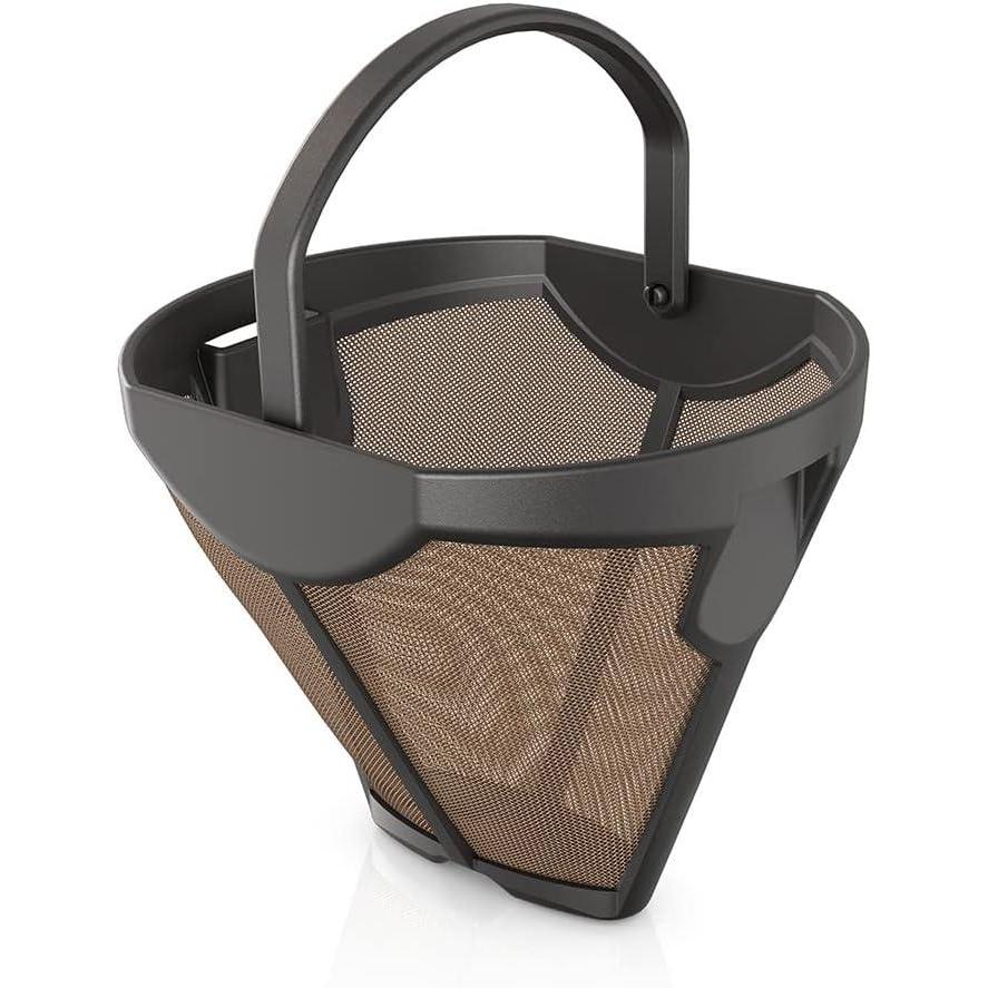 imageNinja 134KKW300 Coffee Permanent Filter for CFP Dual Brew Models Gold Tone Filter Black 482 x 417 x 393