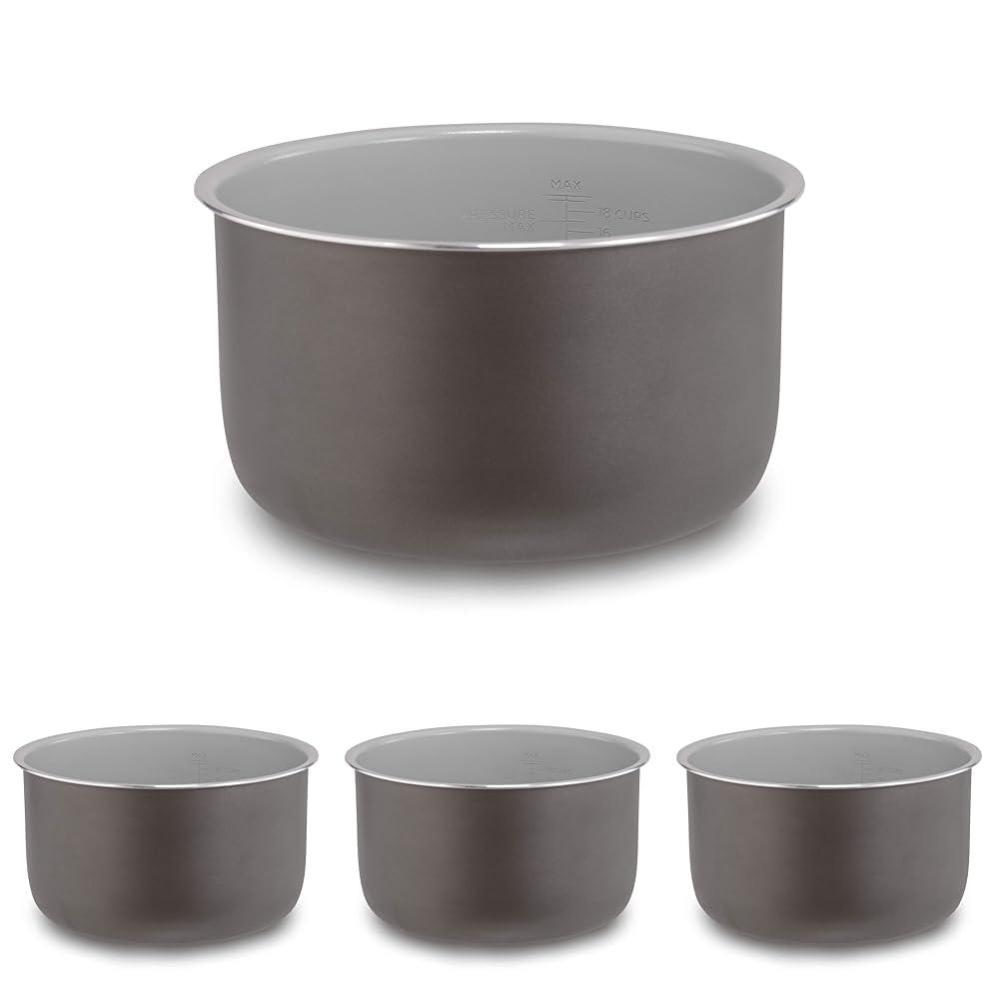 imageNinja Foodi 65qt Ceramic Coated Nonstick Inner Pot Compatible with all Ninja Foodi 65 qt models Dishwasher Safe Gray 102FY300