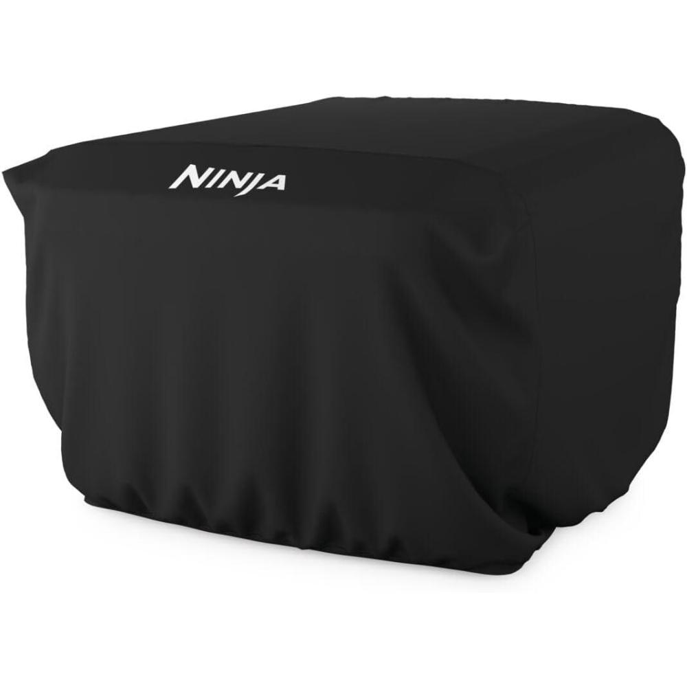 imageNinja Grill Cover for Artisan Outdoor Pizza Oven Compatible with MO200 Series UV ampamp Water Resistant AntiFade Fabric Lightweight 2078quot x 1622quot x 124quot Black XSKMOCVR
