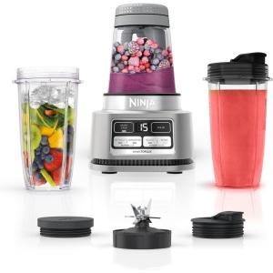 Ninja Blenders for Kitchen | Smoothie Blender, Mixer, Grinder – Premium Blending Performance for Sauces, Frozen Drinks, and More | 1200 Peak Watt Motor | SS101 Foodi Personal Smoothie Maker