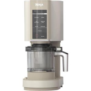 Ninja CREAMi Ice Cream Maker for Gelato, Mix-ins, Milkshakes, Sorbet, Smoothie Bowls, 7 One-Touch Programs, with (2) Pint Containers & Lids, Compact Size, Perfect for Kids, Orange Mango, NC301AO(Coffee Cream)