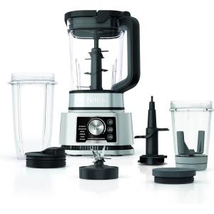 Ninja Foodi Power Blender & Processor System with Smoothie Bowl Maker and Nutrient Extractor, Black/Silver (SS351C) – Canadian Edition 72oz(Blender)