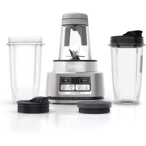 Ninja Foodi Power Blender & Processor System with Smoothie Bowl Maker and Nutrient Extractor, Black/Silver (SS351C) – Canadian Edition 72oz(Bowl Maker & Extractor)
