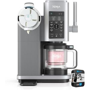 Ninja NC701 CREAMi Swirl 13-in-1 Soft Serve Ice Cream Machine (Renewed) Bundle with 2 YR CPS Enhanced Protection Pack