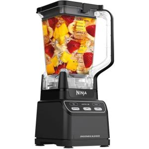 Ninja Professional Countertop Blender with Auto IQ, 1400 Peak Watts, 72 Oz Pitcher, Total Crushing Blades, BPA Free, CO750B