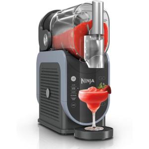 Ninja SLUSHi Professional Frozen Drink Maker with RapidChill Technology, Frozen Drink & Slushie Machine, 5 Preset Programs, Frozen Margaritas, Frappés, and More, Grey, FS301C, (Canadian Version) (Renewed)
