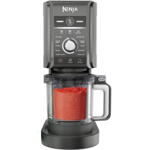 (Refurbished) Ninja NC501 CREAMi Deluxe 11-in-1 Ice Cream & Frozen Treat Maker with 2 XL Family Size Pint Containers, Dark Silver(Dark SIlver)