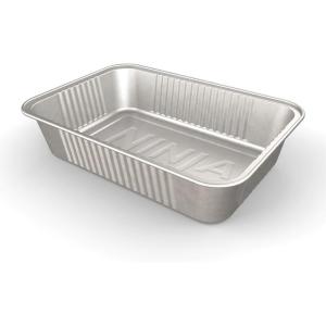 Ninja FlexFlame Upgrades Grease Tray Liners, Durable Aluminum, Disposable Drip Pans, Hassle-Free Cleanup, Set of 10, Compatible with PG300 Series, XSKGRSTRAYLNR