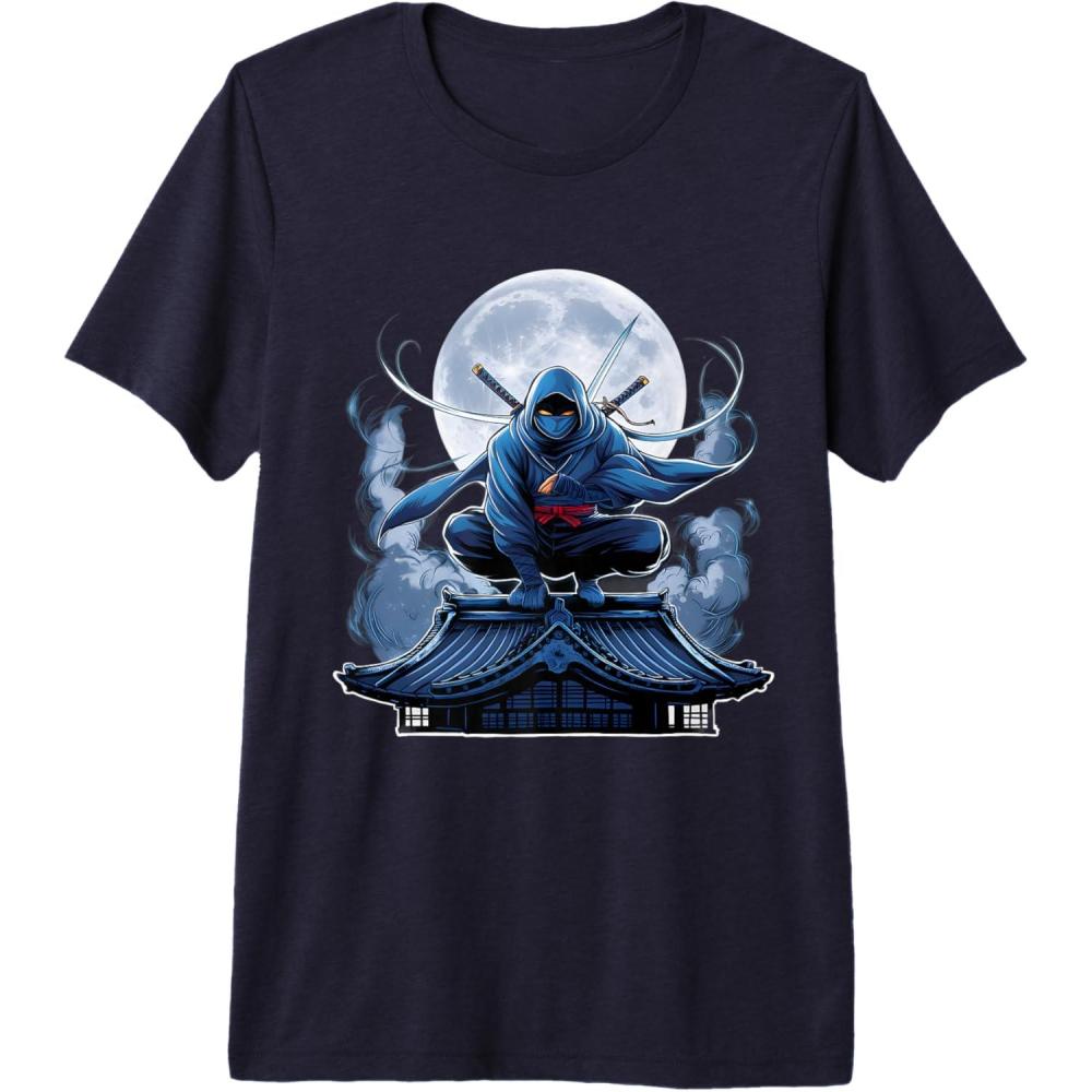 imageNinja Premium TShirtNavy Blue