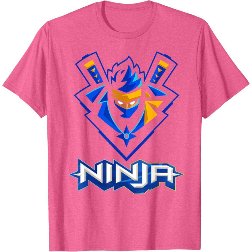 imageReas Ninja  logo ninja for Fans of the Ninja Lovers TShirtPink Heather