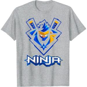 Rea’s Ninja , logo ninja for Fans of the Ninja Lovers T-Shirt(Heather Grey)