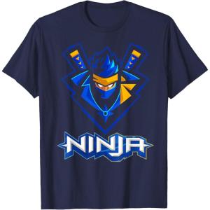 Rea’s Ninja , logo ninja for Fans of the Ninja Lovers T-Shirt(Navy Blue)