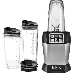 Ninja BL481C Nutri-Ninja Auto-iQ Blender, Silver