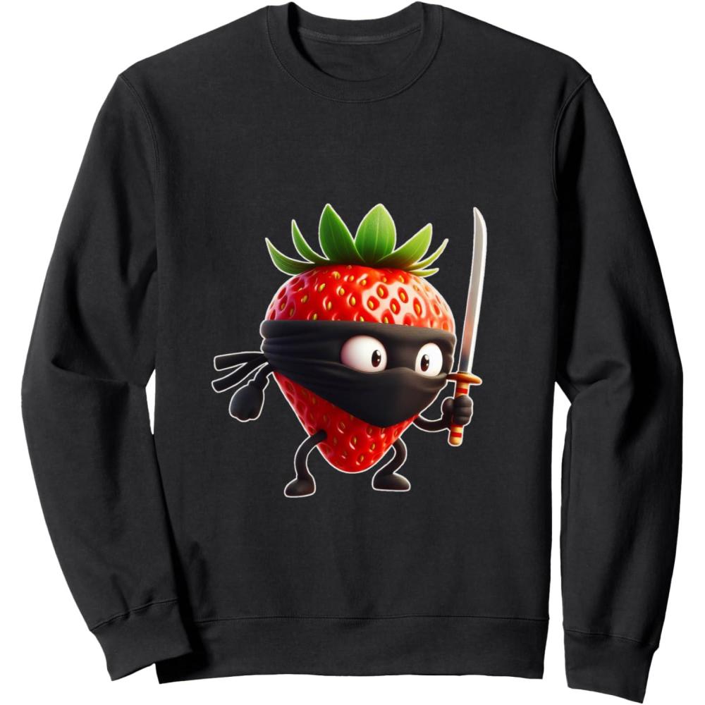 imageStrawberry SweatshirtBlack