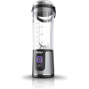 Ninja Blast Portable Blender, Cordless, 18oz. Vessel, Personal Blender for Shakes & Smoothies, BPA Free, Leakproof Lid, USB-C Rechargeable, Black, BC151BKC (Canadian Version)(Black)