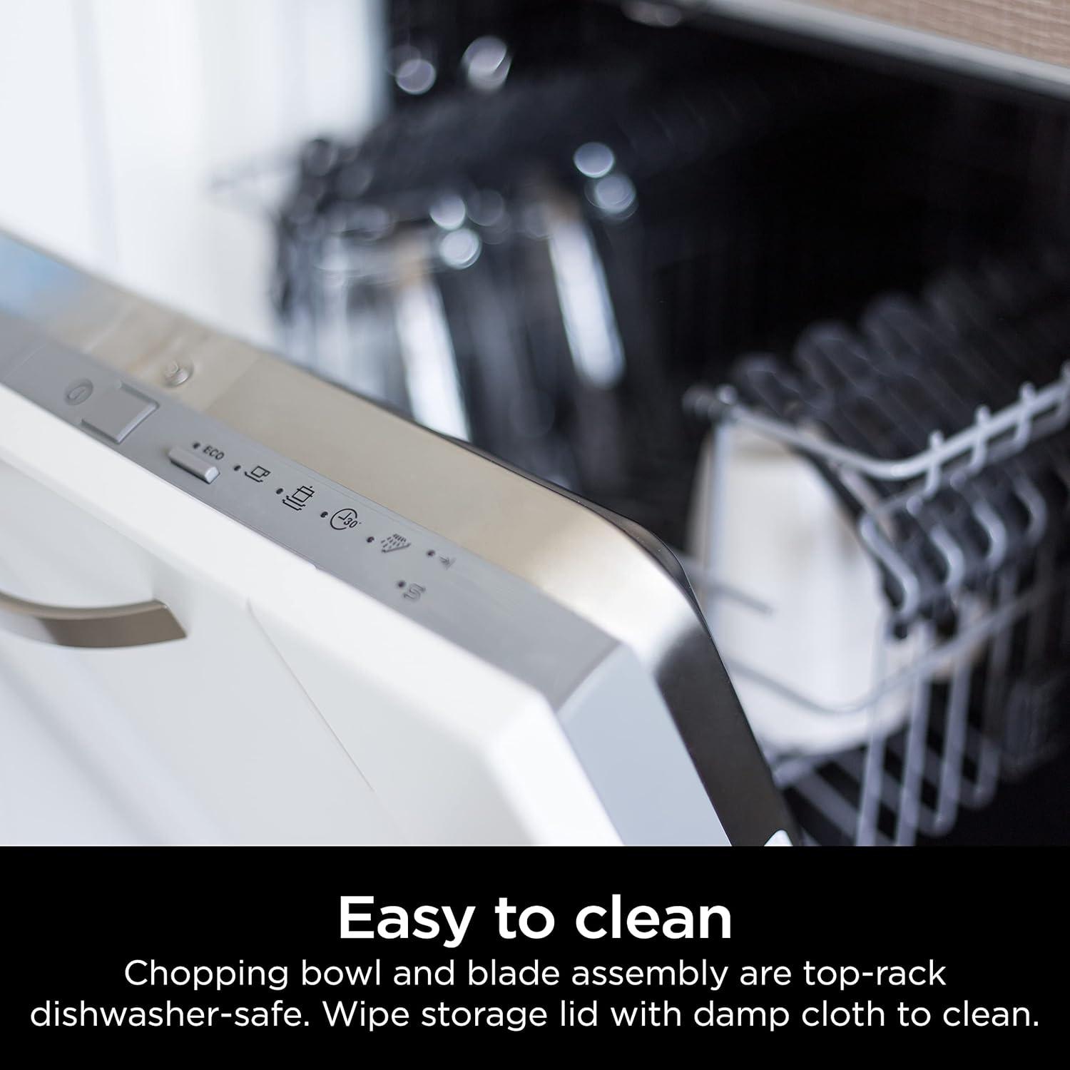 imageNinja XSKKITCHPR Foodi Power Chopper 3Cup Food Processor Bowl for Ninja Power Mixer System CI100 Series Black