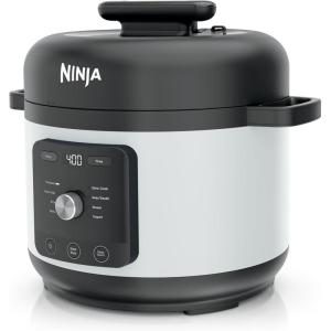 Ninja HyperHeat 9-in-1 6.5-qt Pressure Cooker | Steams, Slow Cooks, Sears, Sautés, Sous Vide, Yogurt & More | With SimpliServe Pot | Powerful 1200-Watt | Blue Macaron | PC201(White)