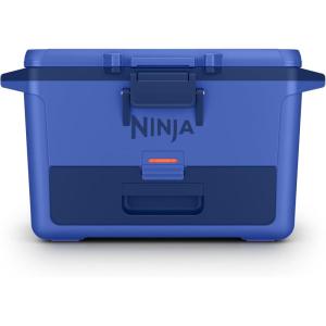 Ninja FrostVault 50qt Hard Cooler with Dry Zone | Integrated Fridge-Temp Dry Storage Drawer | Premium Heavy-Duty Insulated Cooler | Keeps Ice Cold for Days | Strawberry Rhubarb | FB151BP(Luminous Blue)
