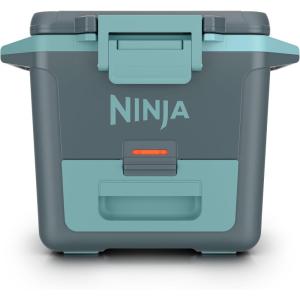 Ninja FrostVault 50qt Hard Cooler with Dry Zone | Integrated Fridge-Temp Dry Storage Drawer | Premium Heavy-Duty Insulated Cooler | Keeps Ice Cold for Days | Strawberry Rhubarb | FB151BP(Halocline Green)