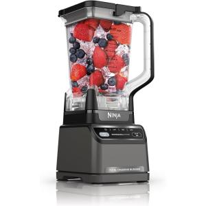 Ninja UltraCrush Professional Blender | 1000W, XL 72-oz.* Pitcher | Total Crushing Technology | 3 Manual Speeds for Ice Crushing, Smoothies, Sauces & More | Full-Size Blender | Black | BP201(Generation 2 (1200 Watts))